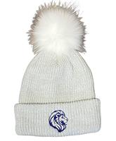 DMC Grey Stocking Hat with Pom